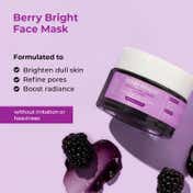 Conscious Chemist Berry Bright Soothing and Calming Gel Mask with Niacinamide & Berry Complex (50ml)
