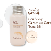 The Face Shop Ceramide & Rice Face Toner - Korean Skincare for Brightness & Minimizes Pores (70 ml)