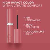 L'Oreal Paris Infallible Laque Resistance Liquid Lipstick - 635 Worth It Medium (4 ml)