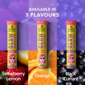 Chicnutrix Glow Glutathione Skin Brightening & Even-Tone Skin Tablets Strawberry & Lemon (3 pcs)