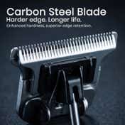 VGR V-298 Hair & Beard Trimmer with 4 Guide Combs 200 Min Runtime 2-Year Warranty - Black