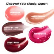 Foxtale Plumping Ceramide Lip Balm for Hydrated & Smooth Lips with Gloss Finish - Guava (3.5 ml)