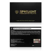 PAC Spotlight Highlighter Palette Highly Pigmented Silky Smooth Texture Radiant Glow (34.96 g)