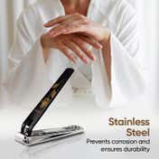 Vega Large Nail Clipper 1 Piece with Anti-Slip Grip for Men & Women (LNC-03)