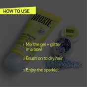 Moxie Beauty Hold My Sparkle - Styling Gel & Hair Glitter Duo (2 pcs)