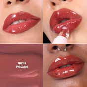 KIRO Ceramide Drip Tinted Lip Glaze - Rich Pecan Brick Red (10 g)