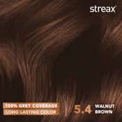 Streax Hair Colour - 5.4 Walnut Brown (70gm+50ml)