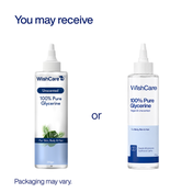 WishCare Pure & Unscented Glycerine for Healthy Skin & Hair-Hydrates and Nourishes Skin Hair (250 g)