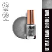 Lakme Ultimate Glam Chrome Nail Paint - Gunmetal (6 ml)