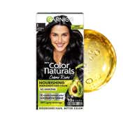 Garnier Color Naturals Creme Hair Color - Shade 1 Natural Black (70ml + 60g)