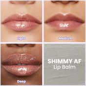 TNW The Natural Wash Shimmy AF Lip Balm for Pearl Infused Shine UVA/UVB Protection (3.3 g)