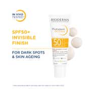 Bioderma Photoderm Spot-Age SPF 50+ PA++++ Anti-Ageing Sunscreen for Dark Spots, In Vivo Tested (40ml)