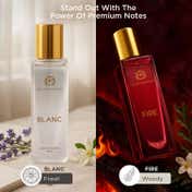 The Man Company Classic Scent Duo, Fire and Blanc Gift Set (2 pcs)