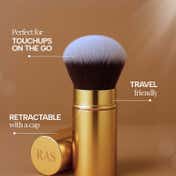 Ras Luxury Skincare Globlend Retractable Makeup Brush