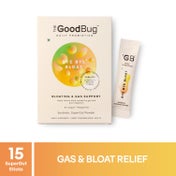 The Good Bug Bye Bye Bloat SuperGut Powder Sachet for Bloating & Gas Support (15 pcs)