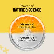 Dr. Sheth's Ceramide & Vitamin C Sunscreen SPF 50+ PA++++ In-Vivo Tested for Bright Skin (80g)