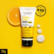 Dr. Sheth's Ceramide & Vitamin C Sunscreen SPF 50+ PA++++ In-Vivo Tested for Bright Skin (30g)
