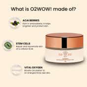 BiE O2WOW! Face Mask for Daily Tan Removal, Reduces Dark Spots & Pigmentation (20 g)