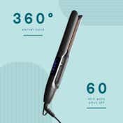 Winston Hair Straightener with Titanium Ceramic Plates - Grey