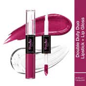 Power Beauty Double Duty Duo Lipstick + Lip Gloss  Mauve 04 + Transparent (10.5 ml)