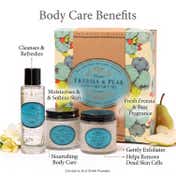 NATURALLY EUROPEAN Somerset Freesia and Pear Body Care Set (3 pcs)