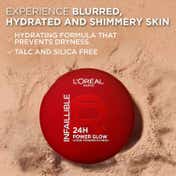 L'Oreal Paris Infallible 24H Power Glow Finishing Powder - Light (9.5 g)