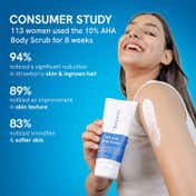 Be Bodywise 10% Aha Body Scrub For Even Skin Texture (200g)