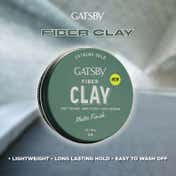 Gatsby Japan's No. 1 Fiber Clay Matte Finish (80 g)
