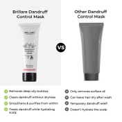 Brillare Dandruff Control Mask for Itchy Flaky Scalp (125 g)