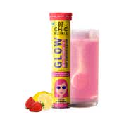 Chicnutrix Glow Glutathione & Vitamin C Tablets with Strawberry & Lemon Flavour (20 pcs)