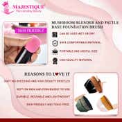 Majestique Foundation Makeup Sponge & Beauty Blender Set (4 pcs)