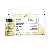 Brillare 5% Tea Tree Hair Oil Shots for Dandruff and Itchy Scalp with 1% Salicylic Acid (48 ml)