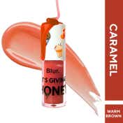Blur India  It's Giving Honey Lip Oil, Juicy Lip Oil, Caramel - Warm Brown (5 ml)