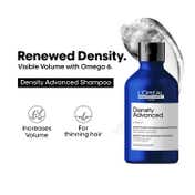L'OREAL PROFESSIONNEL Density Advanced Shampoo for Thinning Hair (300 ml) Visibly Increases Volume