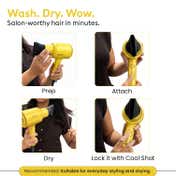 Protouch AirZ 3-in-1 Power Hair Dryer- Yellow