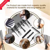 Majestique Professional Hair Styling Comb Set (10 pcs)