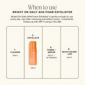 Farmacy Beauty Bright On Daily AHA Foam Exfoliator (100 ml)