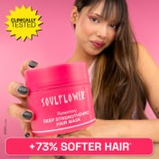 Soulflower Rosemary Strengthening Hair Mask with Niacinamide & Squalane (100 g)