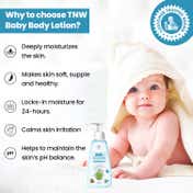 TNW The Natural Wash Moisturizing Baby Body Lotion for Soft Skin (160 ml)