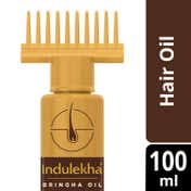 Indulekha Bringha Hair Oil with 11 Herbs Ayurvedic Hair Oil for Hair Growth (100 ml)