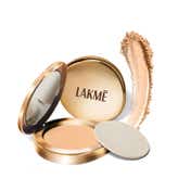 Lakme 9 to 5 Powerplay Matte Compact Oil Control Formula with Vitamin E - Melon (8 g)