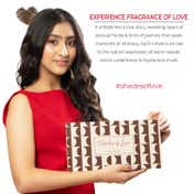 THE LOVE CO. Shades of Love Gift Collection, Indulge in Shower Gel, Body Lotion & Body Spray (3 pcs)