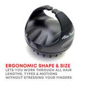 Alan Truman Scalp Sos Scalp Massage and Shampoo Brush - Black (1 Pc)