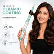 VGR V-596 Hair Curling Wand Hair Curler Ceramic Coated Barrel PTC Fast Heating 200C