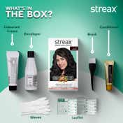 Streax Hair Colour - 2 Black Brown (70gm+50ml)
