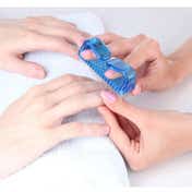 Bronson Professional Nail Brush For Pedicure Scrubbing Cleaner Brush - Color May Very (2 Pcs)