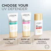 L'Oreal Paris UV Defender Serum Protector Sunscreen SPF 50 PA+++ - Matte & Fresh (50ml)