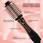 Urban Yog Makemeebold 3-In-1 Hot Air Brush Hair Dryer