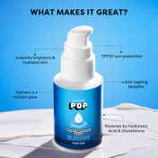 SUGAR POP Instant Brightening Serum with Hyaluronic Acid and Glutathione SPF 20 (30 ml)