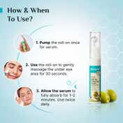 Pilgrim Squalane Roll On Under Eye Serum (15ml)